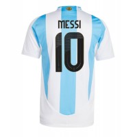 Argentina Lionel Messi #10 Hemmatröja Copa America 2024 Korta ärmar